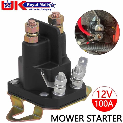 Poles 12v solenoid starter - 4,