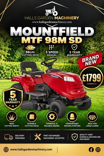 Mountfield mtf 98m ride - ride, on